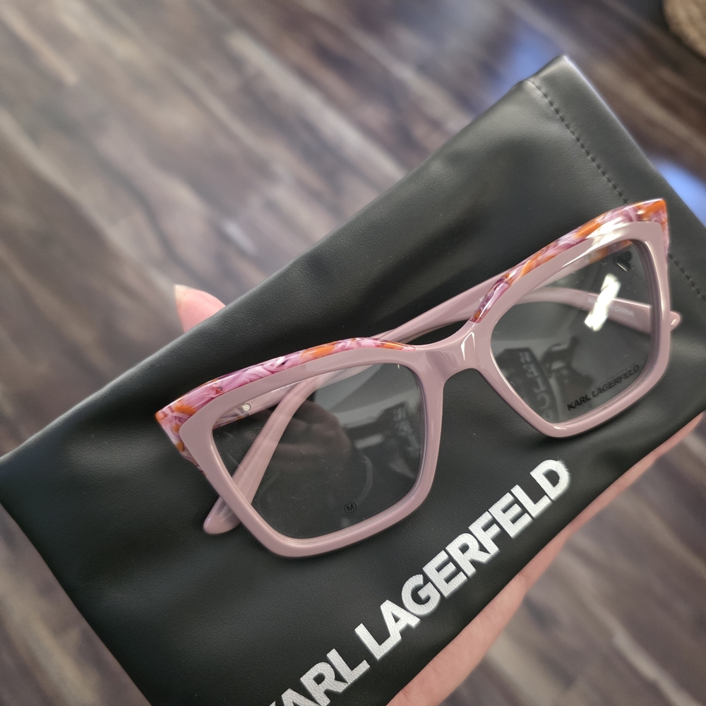 Karl Lagerfeld Floral Pink Sunglasses